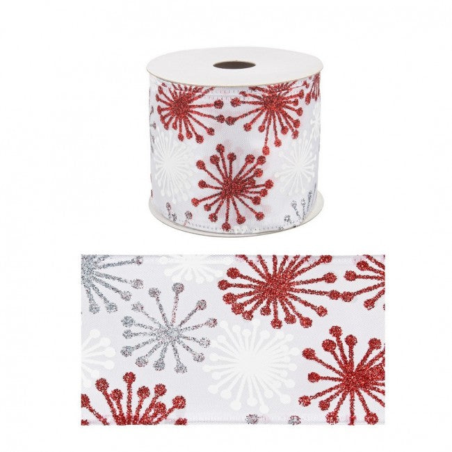 12x Ruban Fleurs de Houx 4M Display12