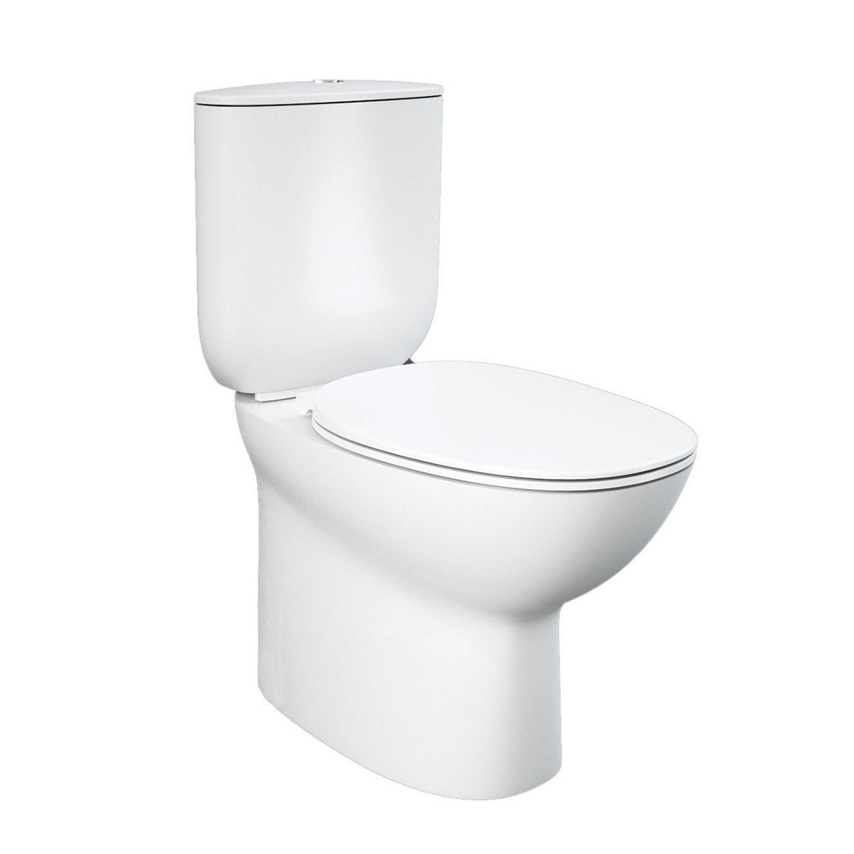 WC à fleur de mur monobloc sans rebord Morning