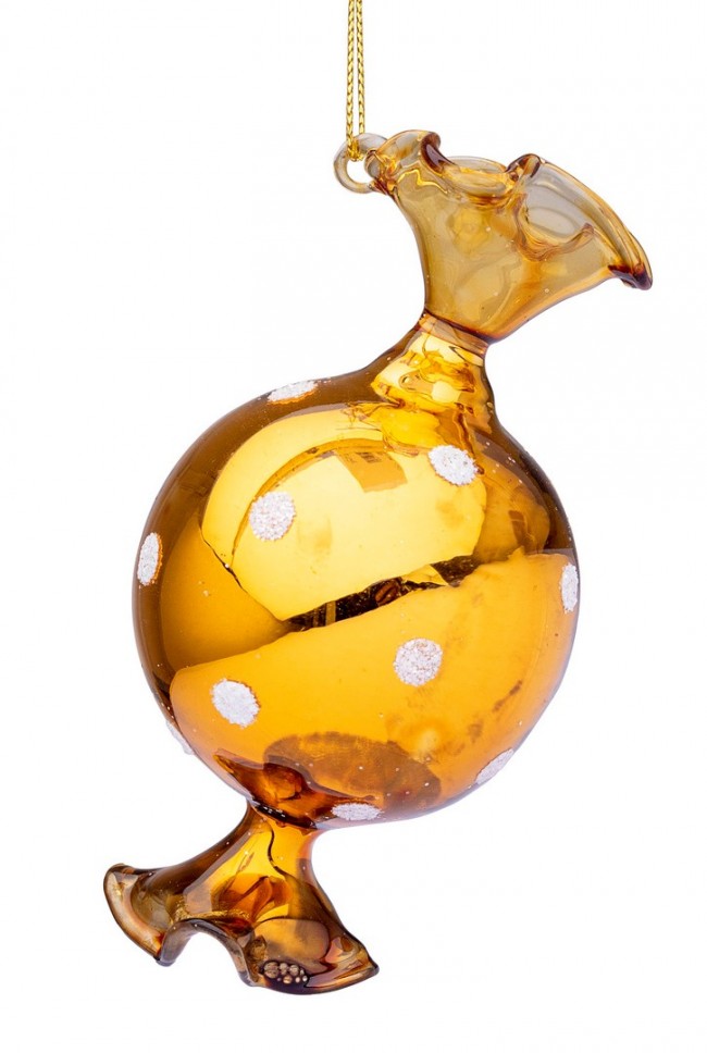 12x Pendentif Vt Or Sucré 6.5X12H