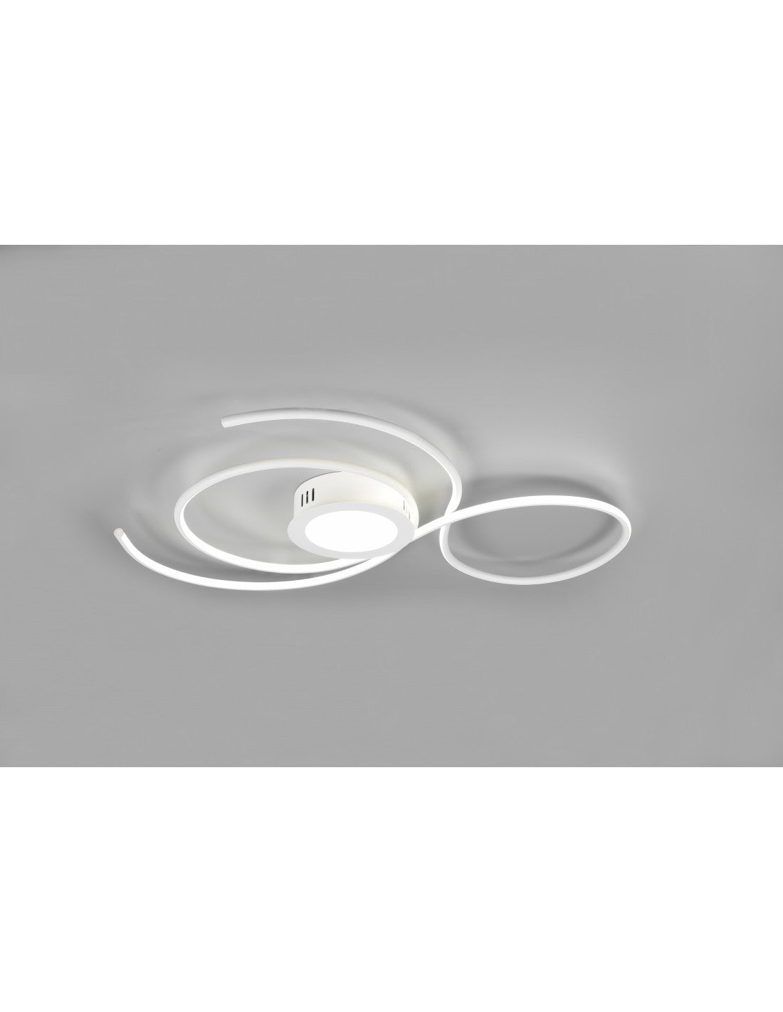 Plafonnier LED Moderne Applique 48W Gradateur Jive Blanc Trio Éclairage