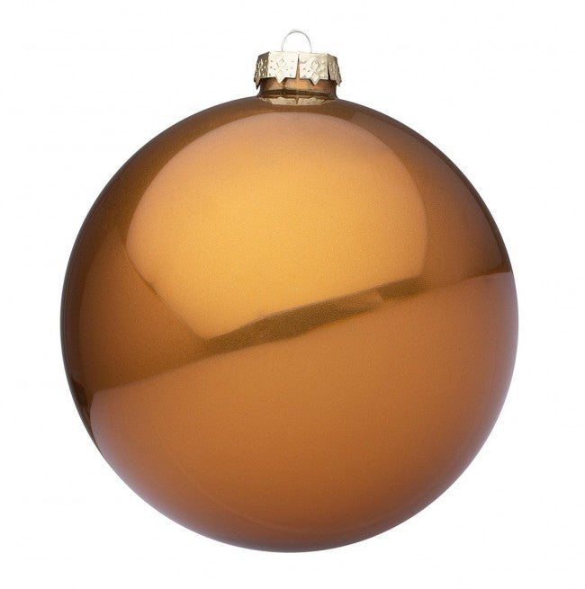 12x Sphère Vt Caramel Metalliz D150 Mc4635