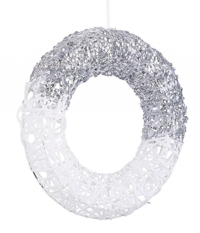 6x Corona Pailleté Bia-Arg D30