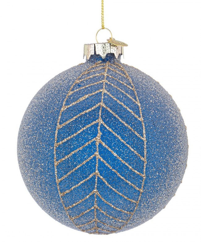 8x Sphère Vt Foliaire Bleu D100