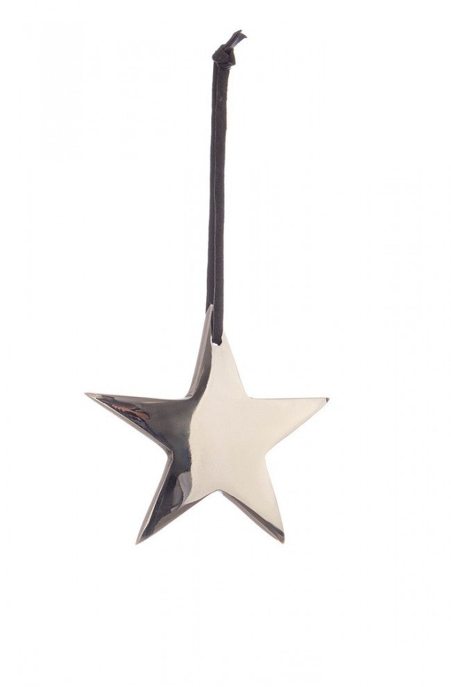 12x Pendentif Étoile Argent Shannon 10X10H