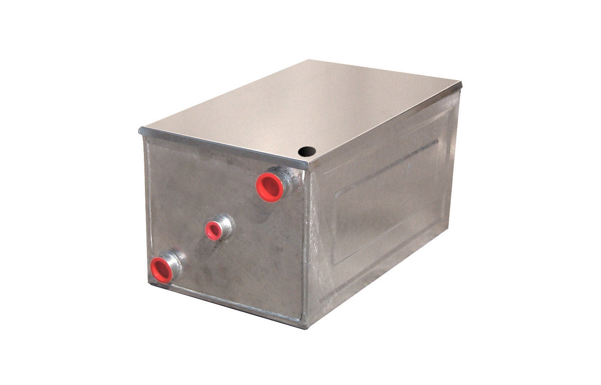 Vase d'expansion ouvert galvanisé 30 lt.