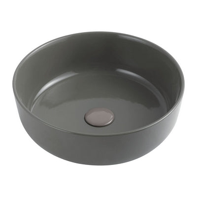 Vasque à poser mince mod. 01 gris béton