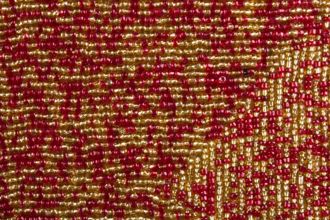 2x Centre de Table Laura Rouge