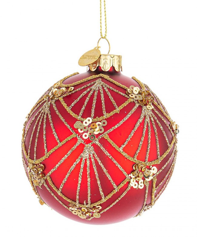 12x Sphère Vt Lux Rouge D80