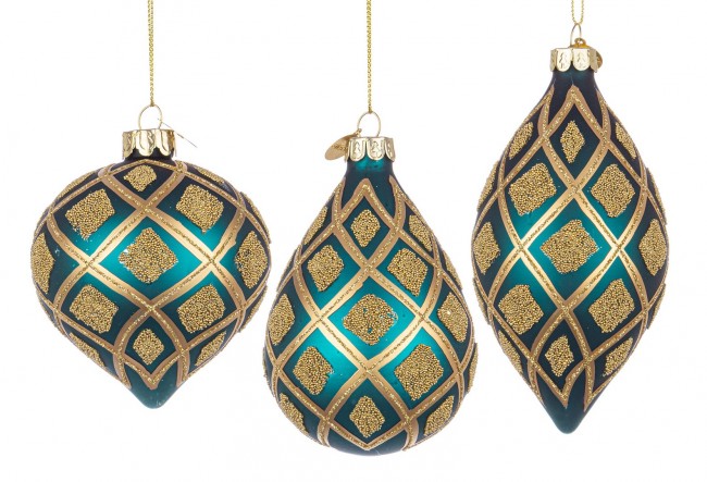 12x Pendentif Vt Glint Sarcelle