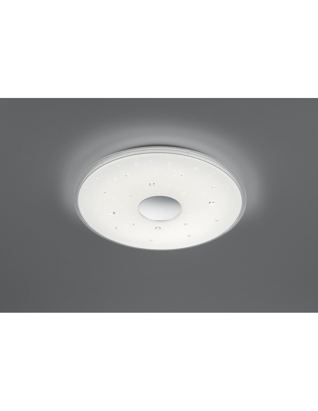 Plafonnier LED Seiko Moderne Dimmable Ø42 cm Blanc Trio Lighting