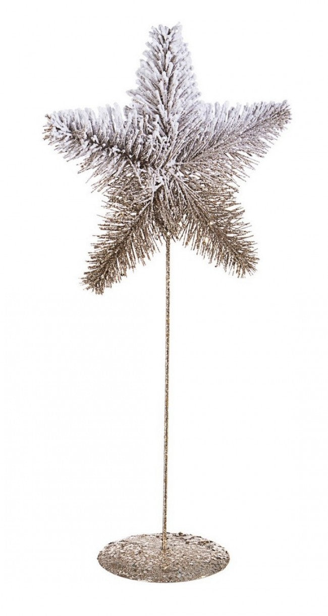 12x support de décoration étoile à champagne Freezy