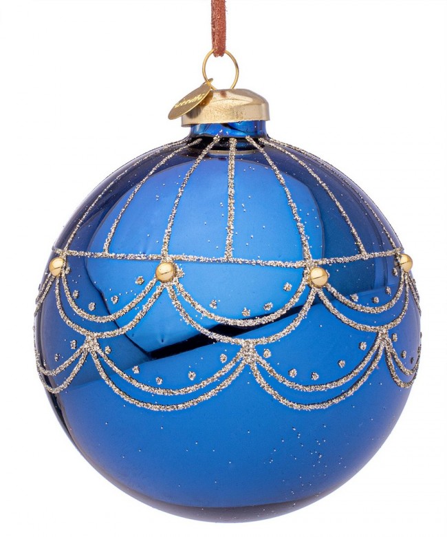 8x Sphère Vt Micol Bleu Brillant D100