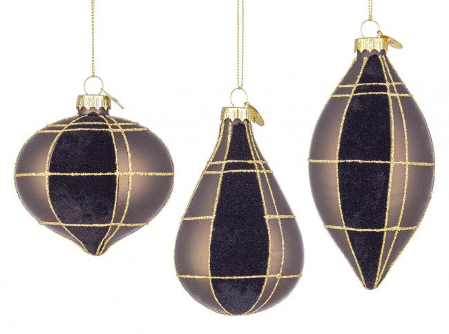 12x Pendentif Vt Velouté Noir Ass3