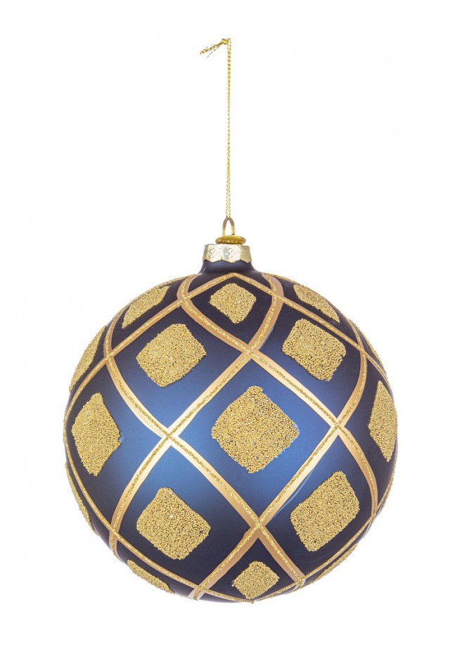 6x Sphère Vt Glint Bleu Nuit