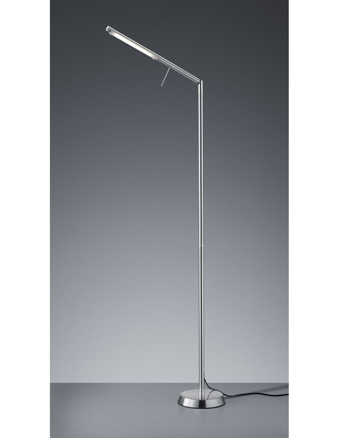Lampadaire LED Filigran Nickel Touch Sensor H162 cm Trio Lighting