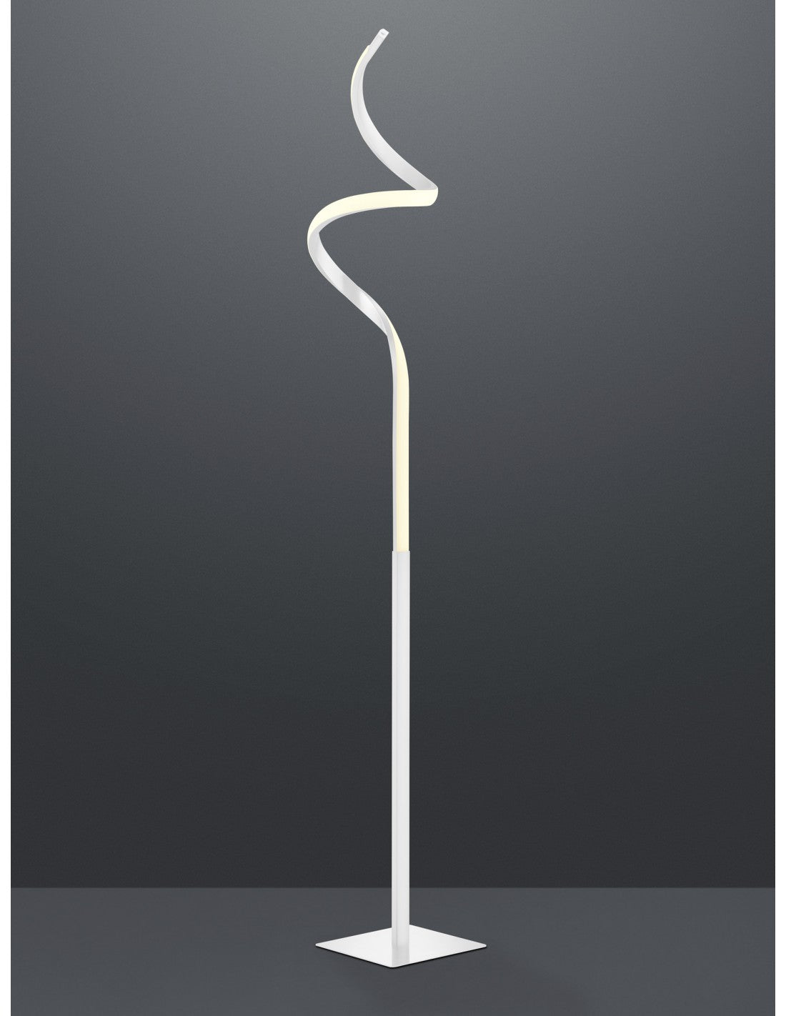 Lampadaire Course Led Touch Dimmable H145 cm Blanc Trio Lighting