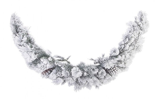 6x Guirlande Arves Enneigée H120