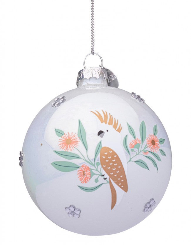 12x Sphère Vt Cosmos Blanc D80