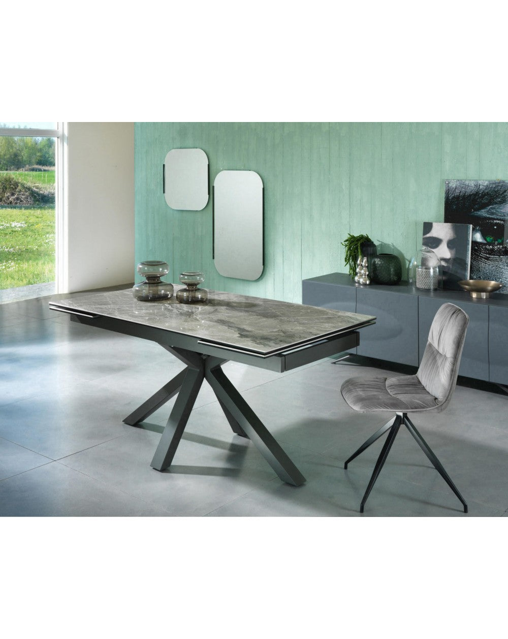 Table extensible 160-240 x 90 cm - Céramique 1