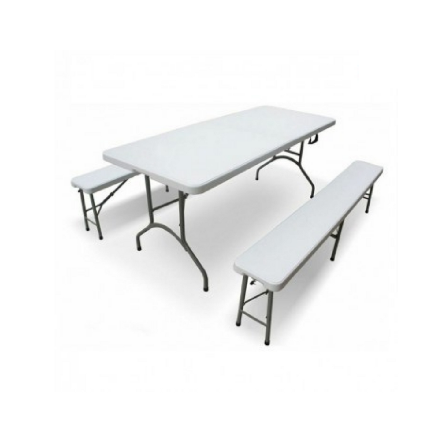 Ensemble brasserie en PEHD 183 x 76 x 74h cm