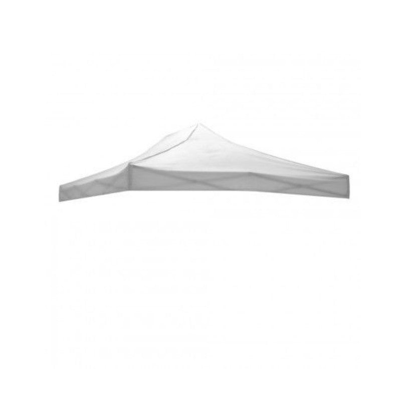 Toit de rechange en tissu imperméable pour tonnelle pliable Blanc 300x450 cm
