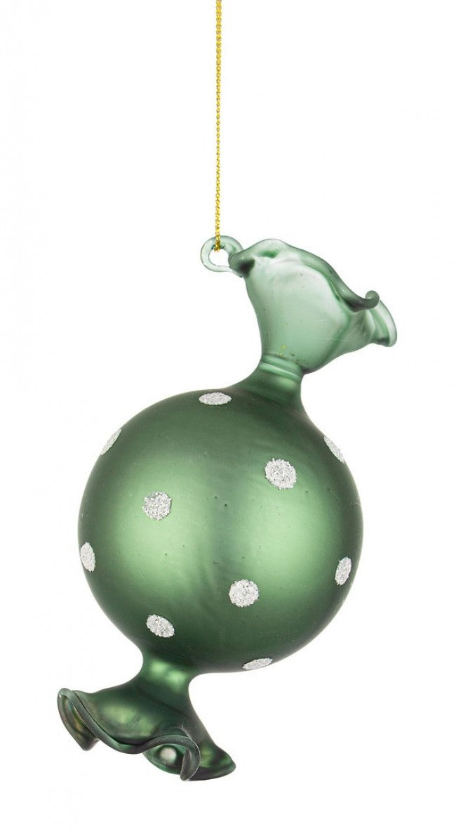 12x Vt Pendentif Vert Sucré 6.5X12H