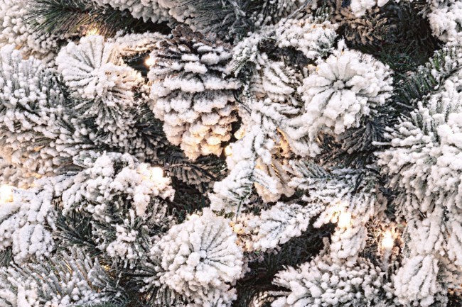 Arbre d'Arves enneigé H240-2513 Branches 450L