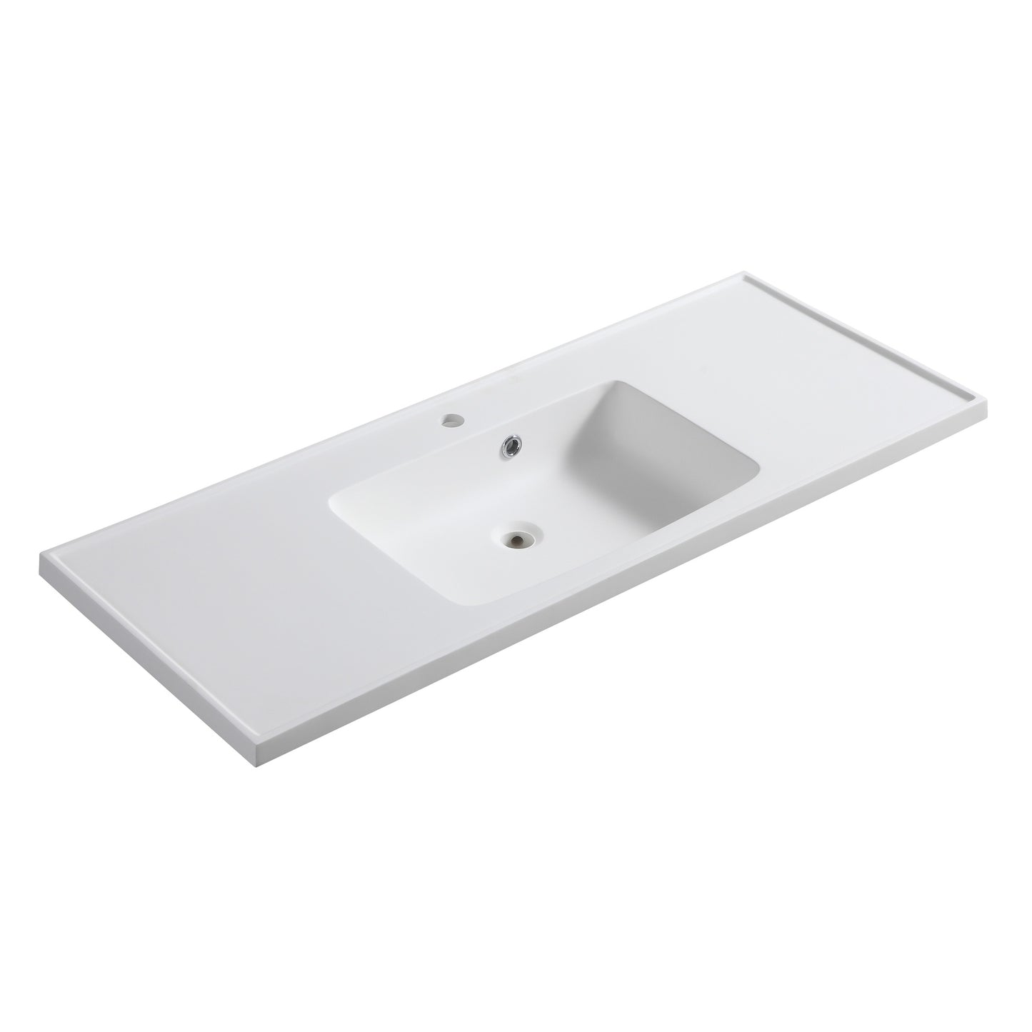 Console en résine avec vasque à droite - Mod.LC24