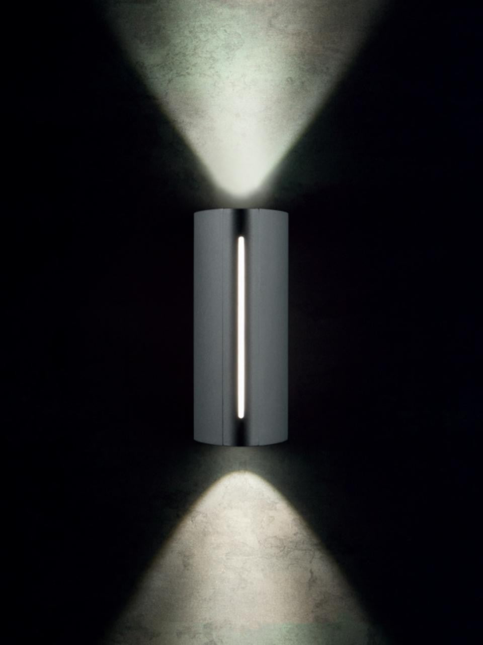 Applique 8W+4W LED 4000K ligne de vision graphite