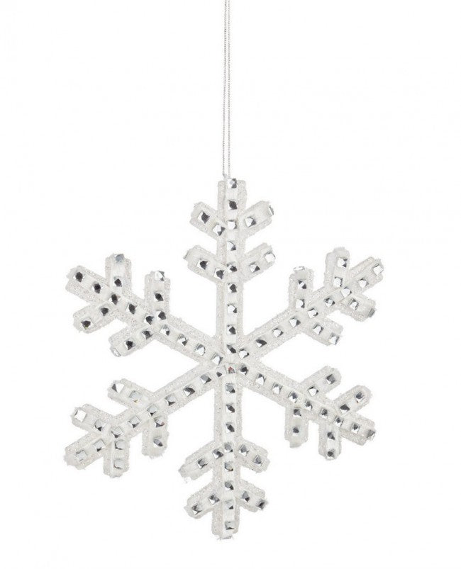 8x pendentif fin en forme de nœud en cristal L