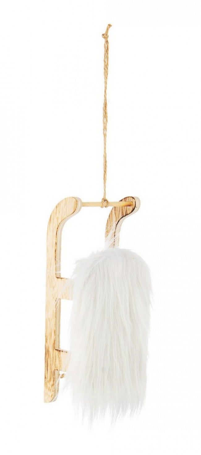 6x Suspension traîneau Trentino blanc S