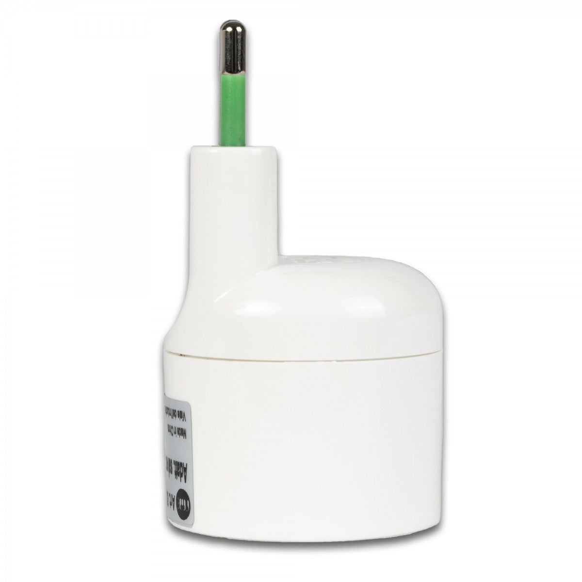 Adaptateur de prise asymétrique à faible encombrement, prise 2P T 10A