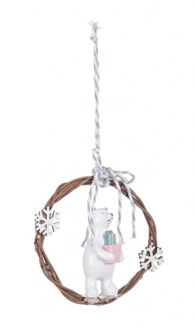 12x pendentif guirlande d'ours