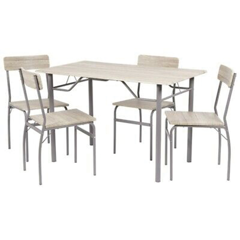 Braga ensemble 4 chaises + table basse