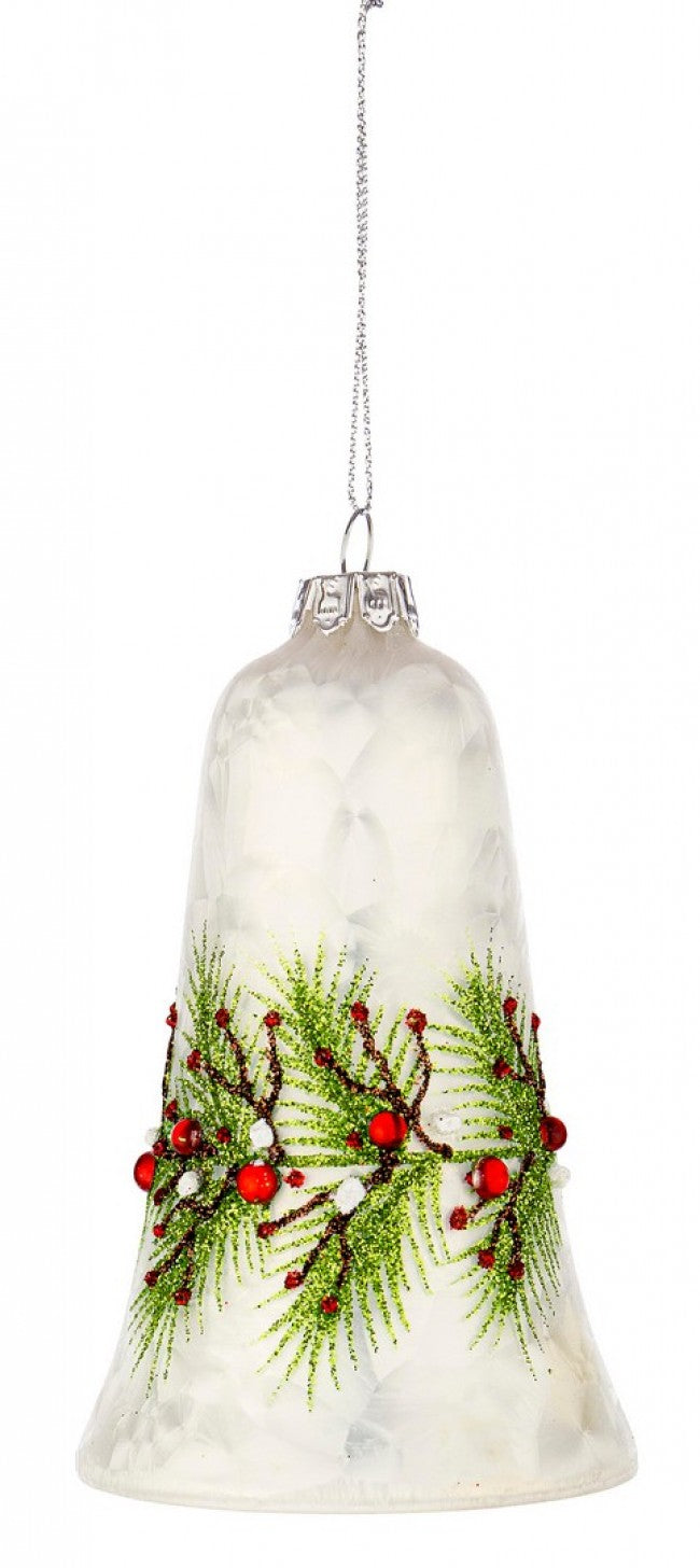 12x Vt Branche Suspension Cloche Blanche L