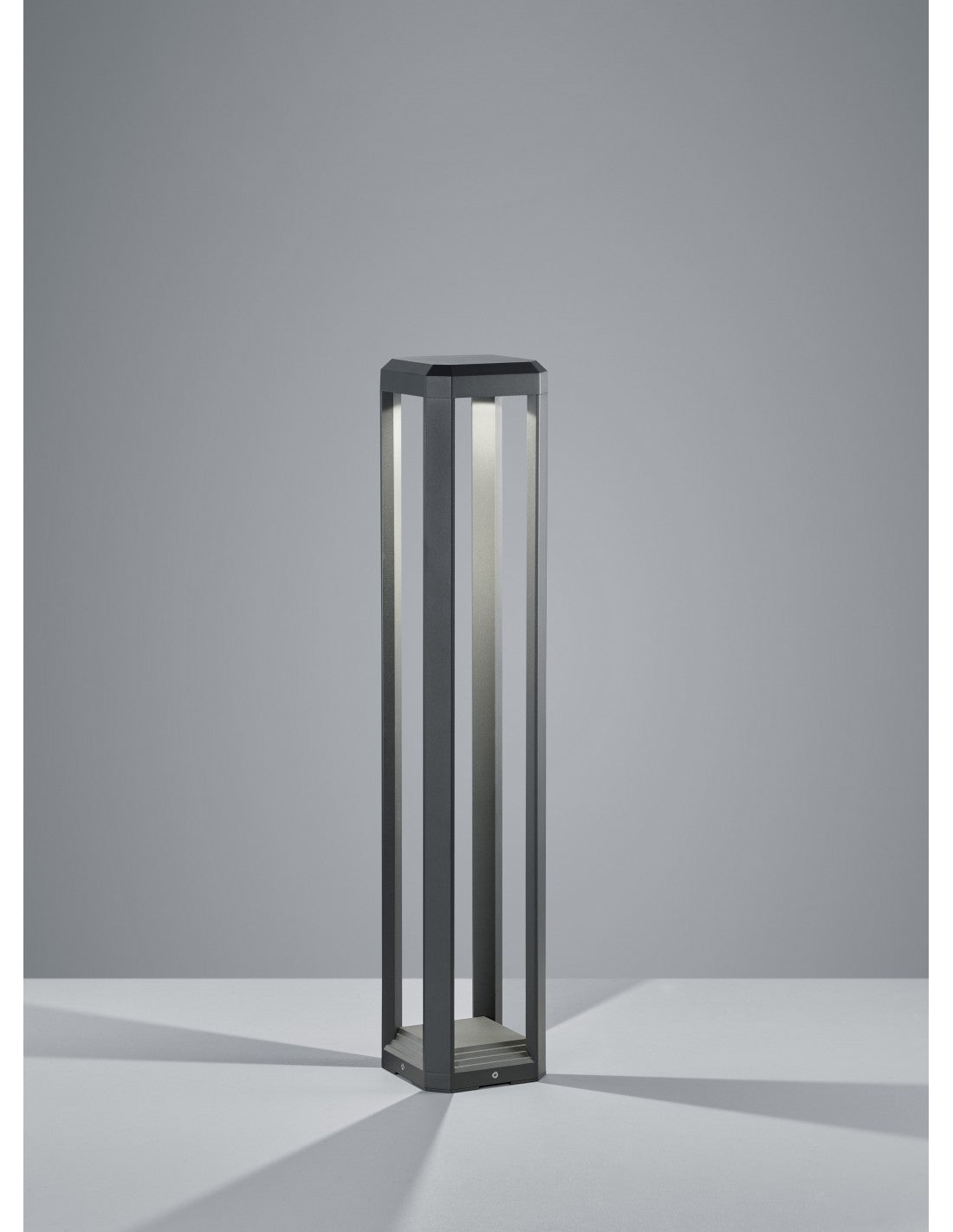 Palo Alto Led Jardin Logone Anthracite IP65 H80 cm Trio Luminaire