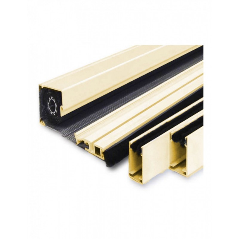 Moustiquaire verticale ivoire adaptable 120 x 170 cm h