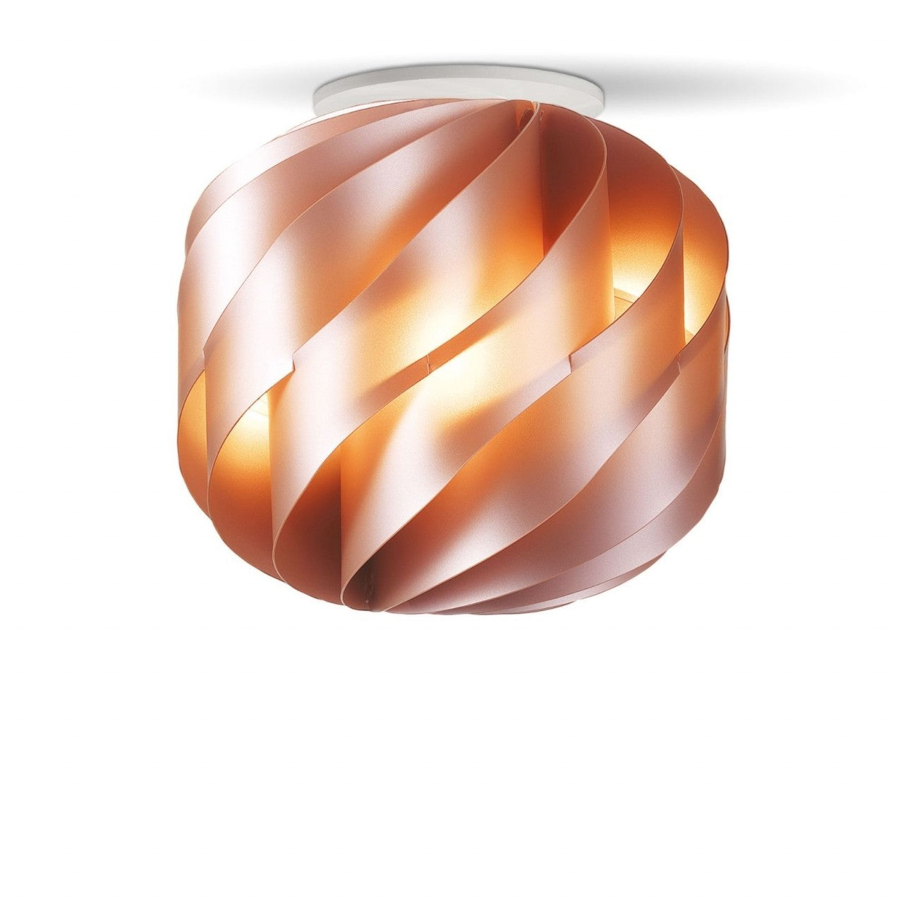 Plafonnier en cuivre cm. 25x24h