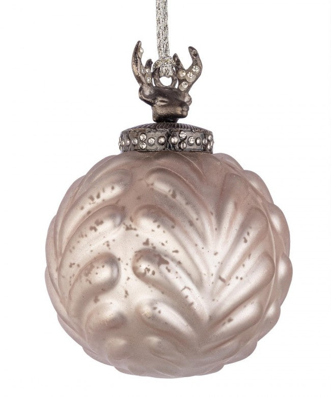 4x Sphère Vt Decorum Champagne D80