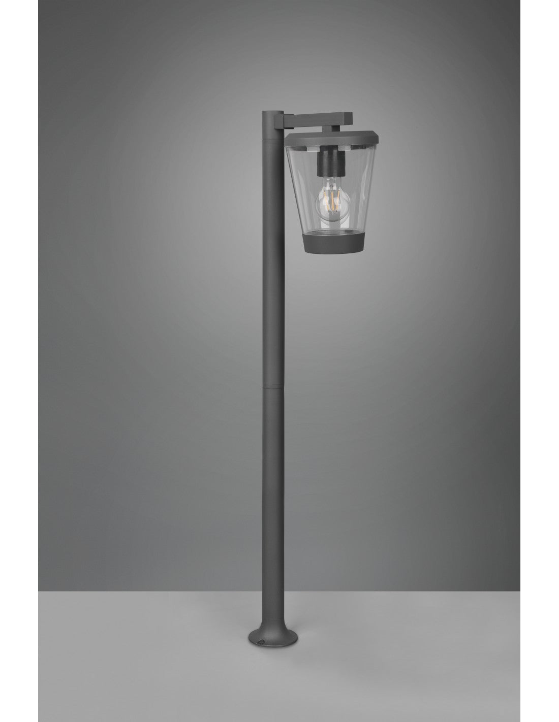 Lanterne d'Extérieur Poteau Cavado Vintage Aluminium Anthracite IP44 Trio Éclairage