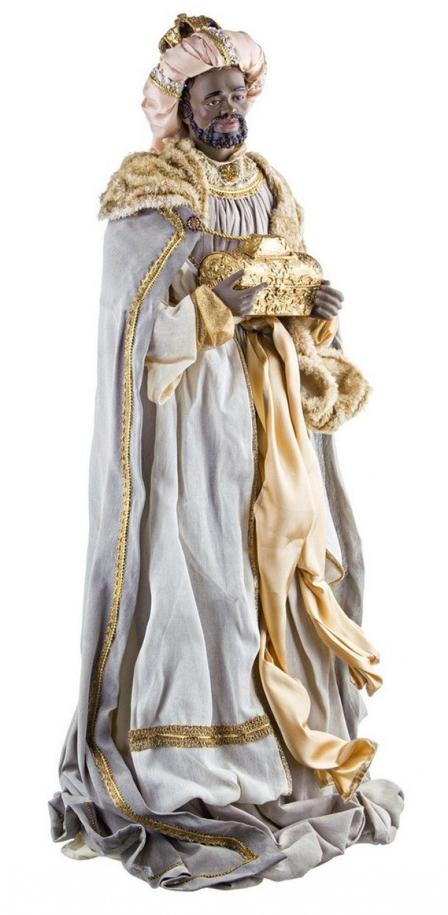 1x figurine de sage noir