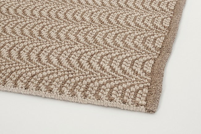 Tapis d'extérieur Dadra marron 170 x 240 cm
