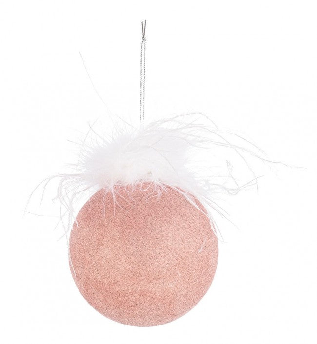 8x Sphère Vt Plummy Rose Antique D100