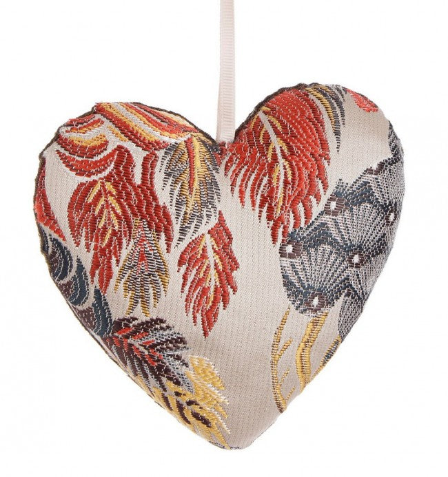 12x Pendentif coeur Dafne multi vert