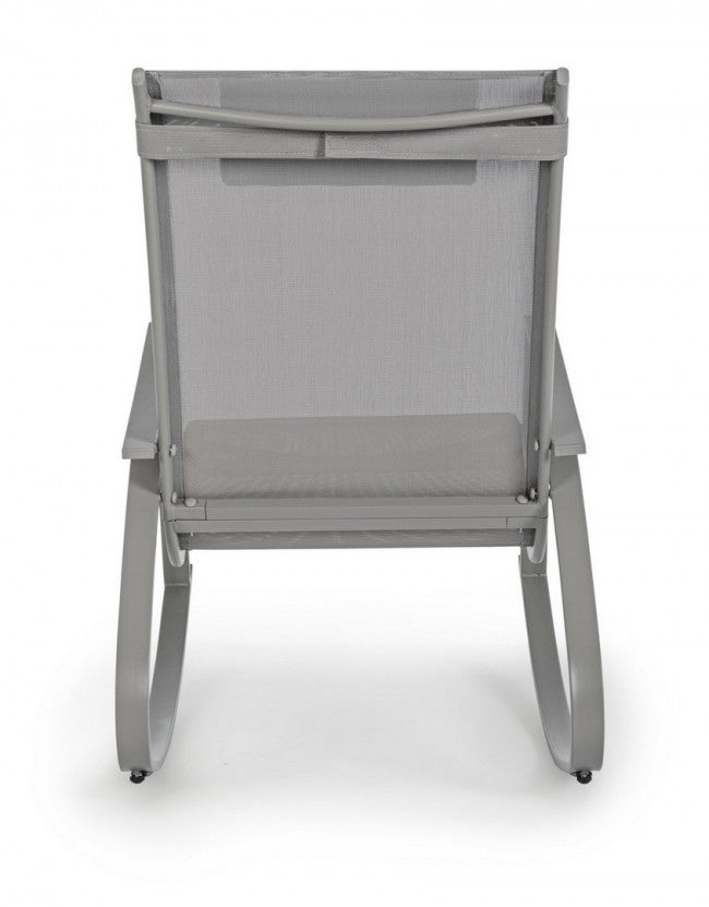 Fauteuil de jardin à bascule Bizzotto Tortora