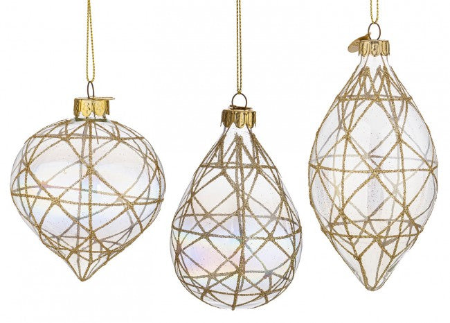 12x Pendentif Vt Prisme Diamants Irisés As3