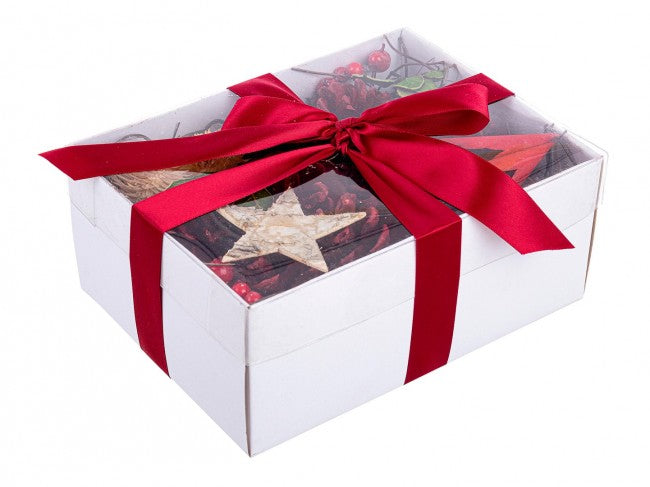 6x Pack de décorations rouges