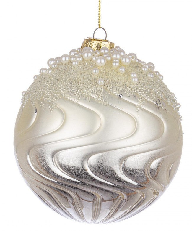 8x Vt Emotions Sphère Blanc Nacré D100