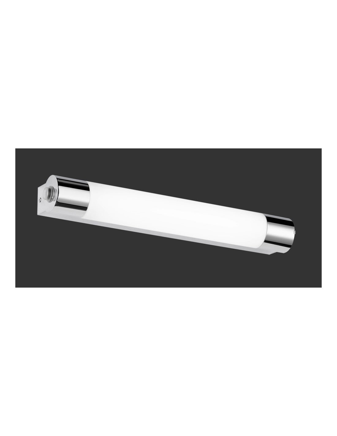 Reglette LED Applique Miroir Kolian Chrome 44cm IP44 Trio Lighting