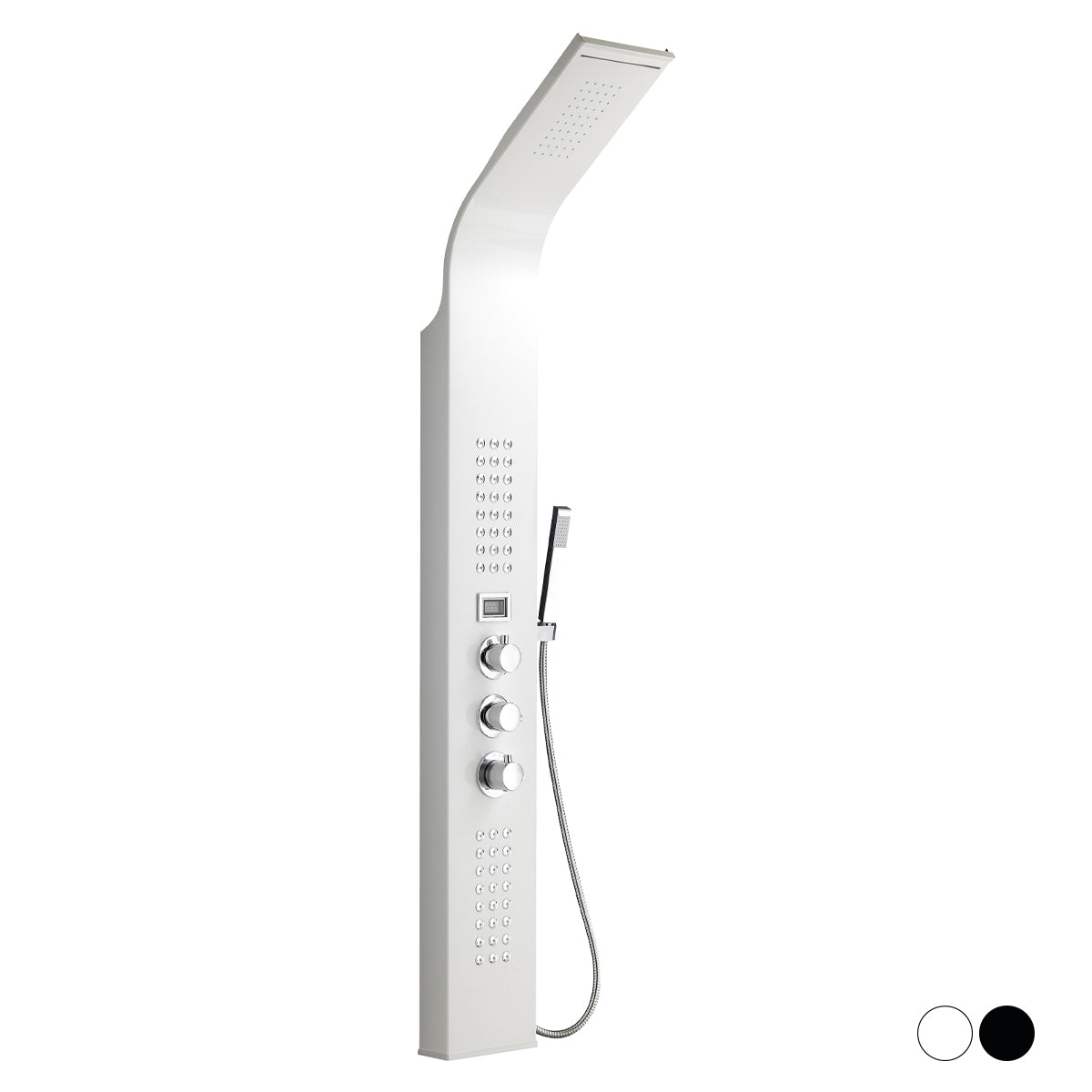 Système mural multifonction modèle Nilo blanc